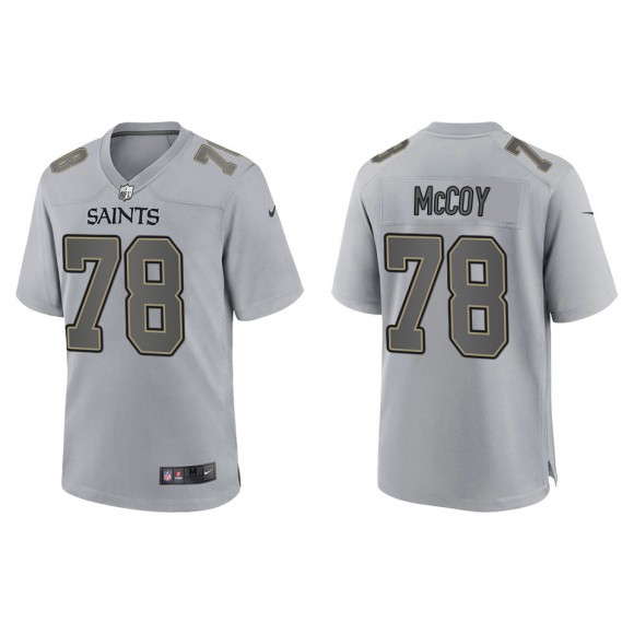 Erik McCoy New Orleans Saints Gray Atmosphere Fashion Game Jersey