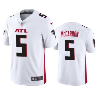 Atlanta Falcons AJ McCarron White Vapor Limited Jersey