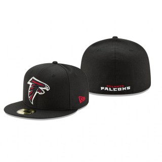 Atlanta Falcons Black Omaha 59FIFTY Fitted Hat