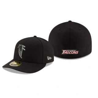 Atlanta Falcons Black Omaha Throwback Low Profile 59FIFTY Hat