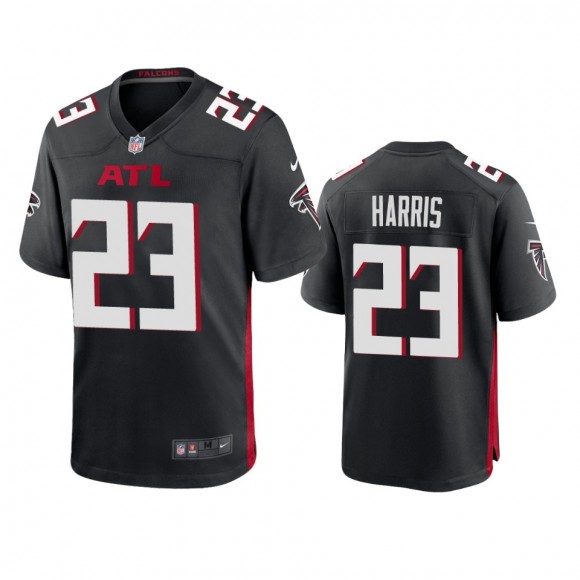 Atlanta Falcons Erik Harris Black Game Jersey