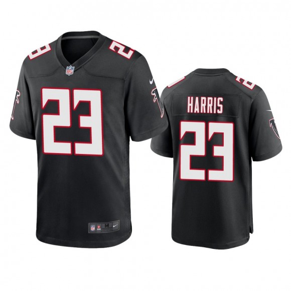 Atlanta Falcons Erik Harris Black Throwback Game Jersey