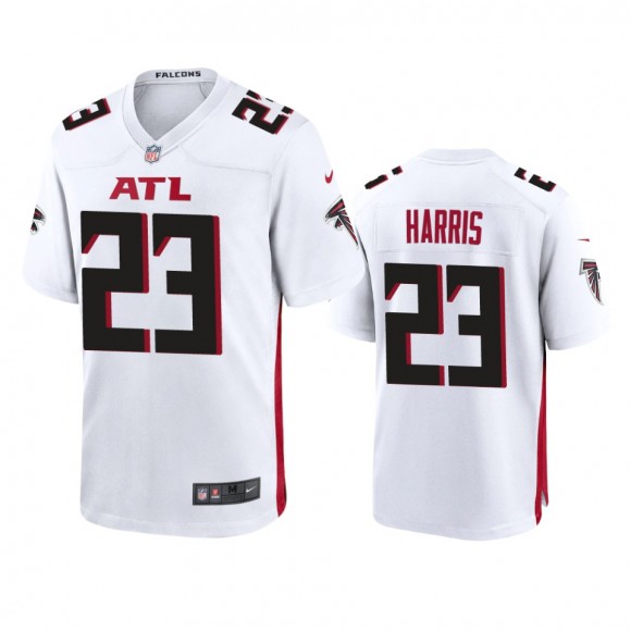 Atlanta Falcons Erik Harris White Game Jersey