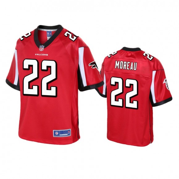 Atlanta Falcons Fabian Moreau Red Pro Line Jersey - Men's