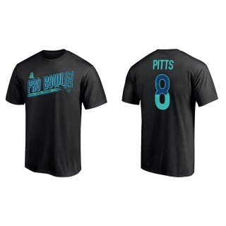 Kyle Pitts Black 2022 NFC Pro Bowl T-Shirt