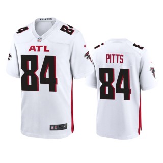 Atlanta Falcons Kyle Pitts White 2021 NFL Draft Game Jersey
