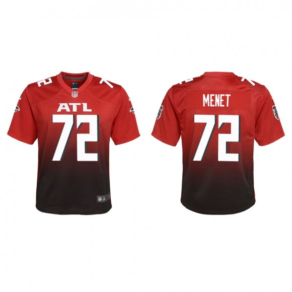Youth Michal Menet Falcons Red Alternate Game Jersey