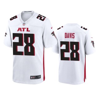 Atlanta Falcons Mike Davis White Game Jersey