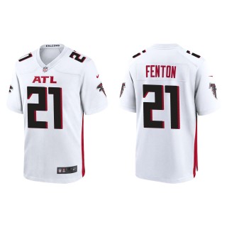 Men's Atlanta Falcons Rashad Fenton White Game Jersey