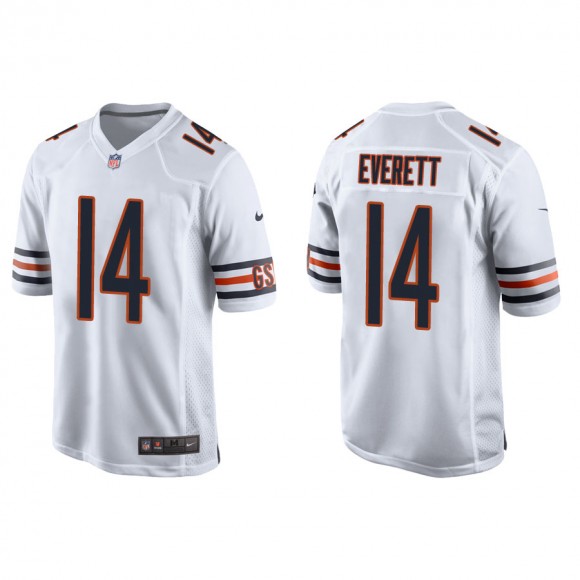 Men's Gerald Everett Bears White Game Jersey