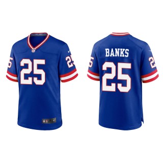 Deonte Banks Royal 2023 NFL Draft Classic Game Jersey