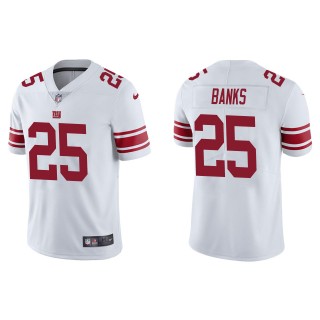 Deonte Banks Giants White Vapor Limited Jersey