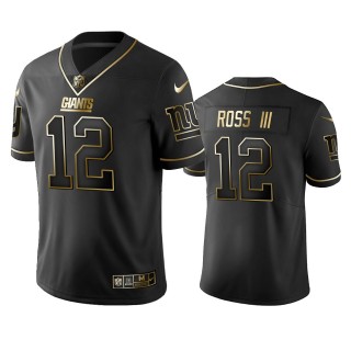 John Ross III Giants Black Golden Edition Vapor Limited Jersey