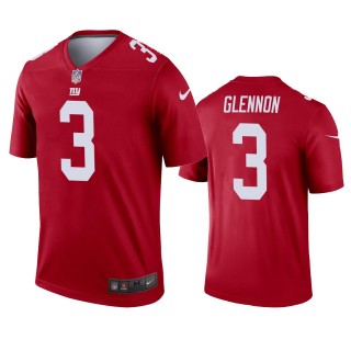 New York Giants Mike Glennon Red Inverted Legend Jersey