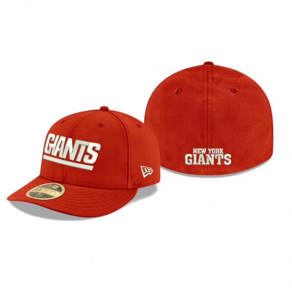 New York Giants Red Omaha Throwback Low Profile 59FIFTY Hat