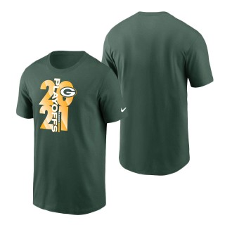 Men's Green Bay Packers Nike Green 2021 NFL Playoffs Bound T-Shirt