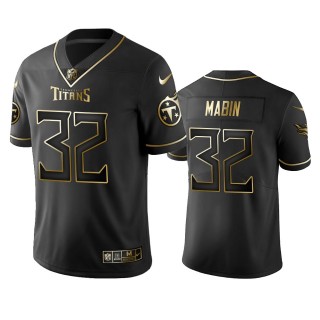 Titans Greg Mabin Black Golden Edition Vapor Limited Jersey