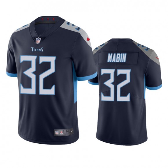 Greg Mabin Tennessee Titans Navy Vapor Limited Jersey