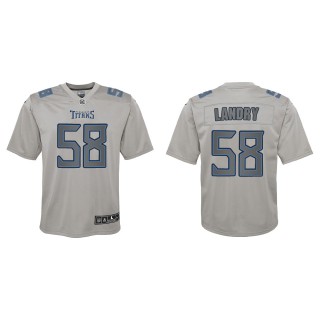Harold Landry Youth Tennessee Titans Gray Atmosphere Game Jersey