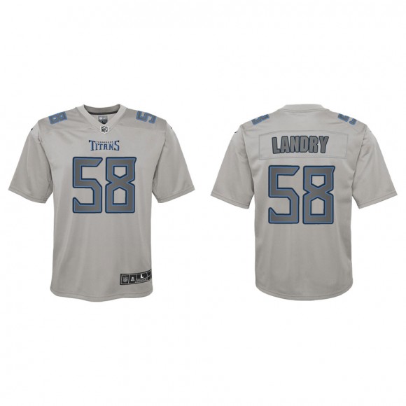 Harold Landry Youth Tennessee Titans Gray Atmosphere Game Jersey