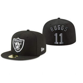 Las Vegas Raiders Henry Ruggs Black Omaha 59FIFTY Fitted Hat