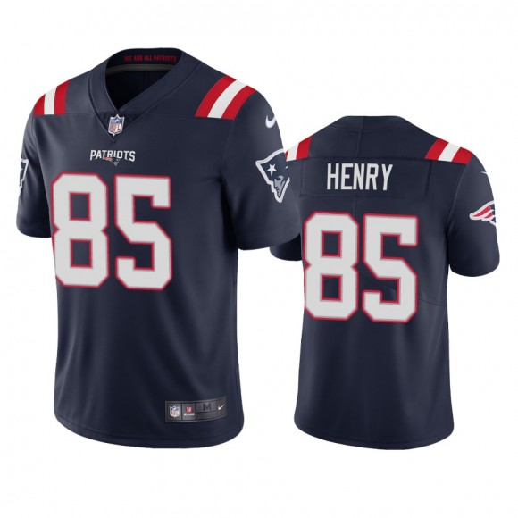 Hunter Henry New England Patriots Navy Vapor Limited Jersey