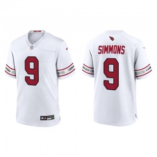 Isaiah Simmons White Game Jersey