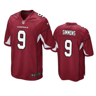 Arizona Cardinals Isaiah Simmons Cardinal Game Jersey