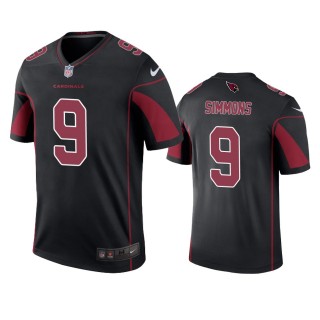 Arizona Cardinals Isaiah Simmons Black Color Rush Legend Jersey