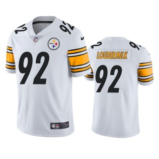 Pittsburgh Steelers Isaiahh Loudermilk White Vapor Limited Jersey