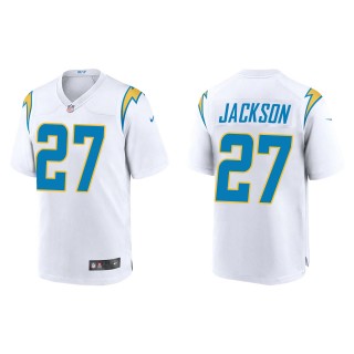 Men's Los Angeles Chargers J.C. Jackson White Game Jersey