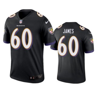 Baltimore Ravens Ja'Wuan James Black Legend Jersey - Men's