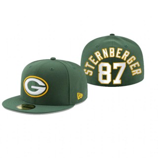 Green Bay Packers Jace Sternberger Green Omaha 59FIFTY Fitted Hat