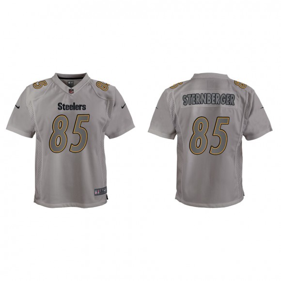 Jace Sternberger Youth Pittsburgh Steelers Gray Atmosphere Game Jersey