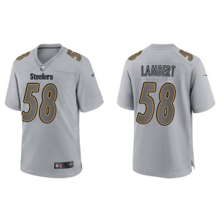 Jack Lambert Pittsburgh Steelers Gray Atmosphere Fashion Game Jersey
