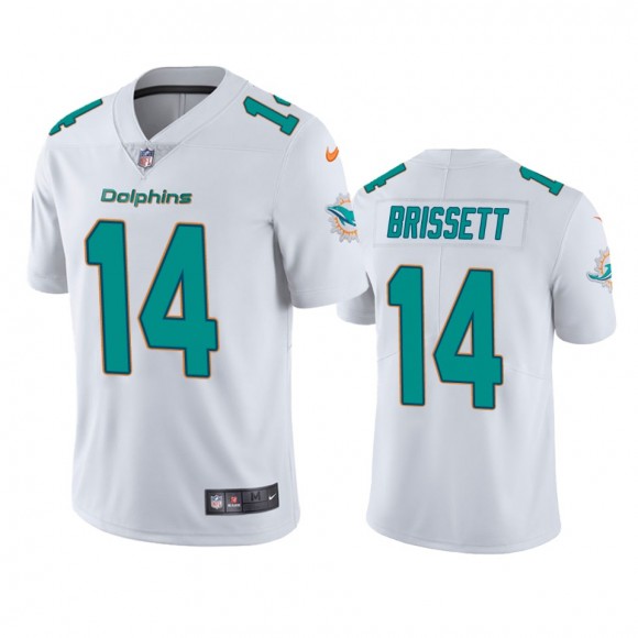 Jacoby Brissett Miami Dolphins White Vapor Limited Jersey