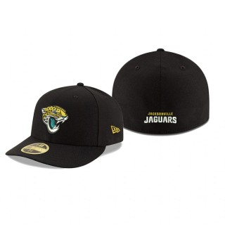 Jacksonville Jaguars Black Omaha Low Profile 59FIFTY Structured Hat