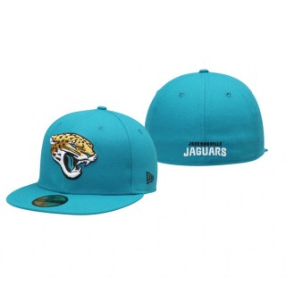 Jacksonville Jaguars Teal Omaha 59FIFTY Fitted Hat