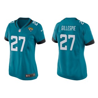 Women's Jacksonville Jaguars Tyree Gillespie Teal Game Jersey