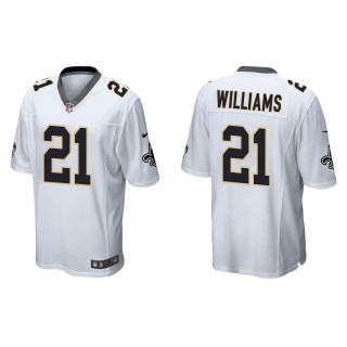 Jamaal Williams New Orleans Saints White Game Jersey