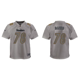 James Daniels Youth Pittsburgh Steelers Gray Atmosphere Game Jersey