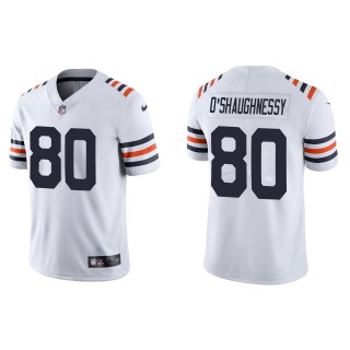 Men's Chicago Bears James O'Shaughnessy White Classic Limited Jersey