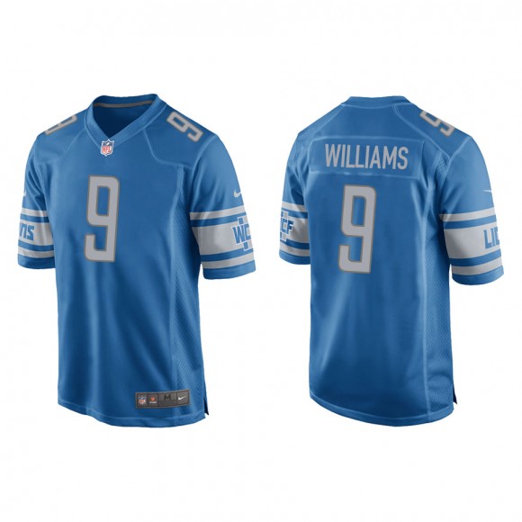 Lions Jameson Williams Blue Game Jersey