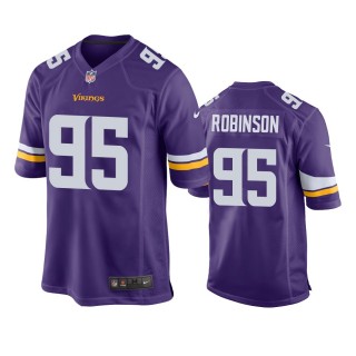 Minnesota Vikings Janarius Robinson Purple Game Jersey