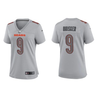 Jaquan Brisker Women's Chicago Bears Gray Atmosphere Fashion Game Jersey