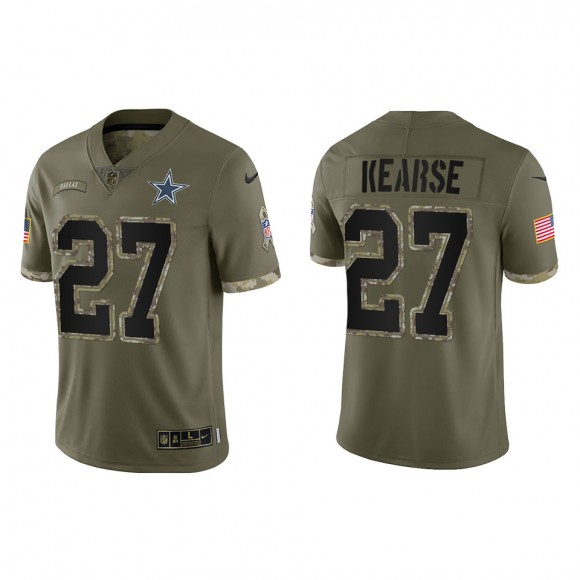 Jayron Kearse Dallas Cowboys Olive 2022 Salute To Service Limited Jersey