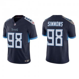 Jeffery Simmons Navy Vapor F.U.S.E. Limited Jersey