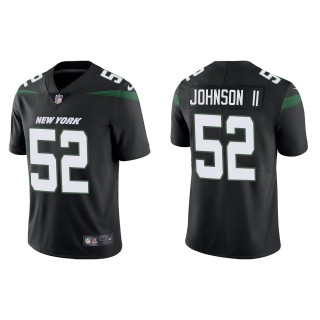 Men's New York Jets Jermaine Johnson II Black Vapor Limited Jersey