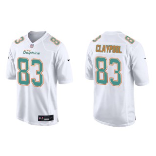 Jersey Dolphins Chase Claypool Fashion Game White