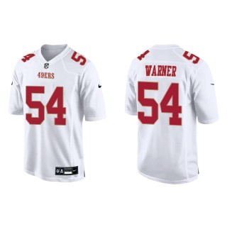 Jersey 49ers Fred Warner Fashion Game Tundra White